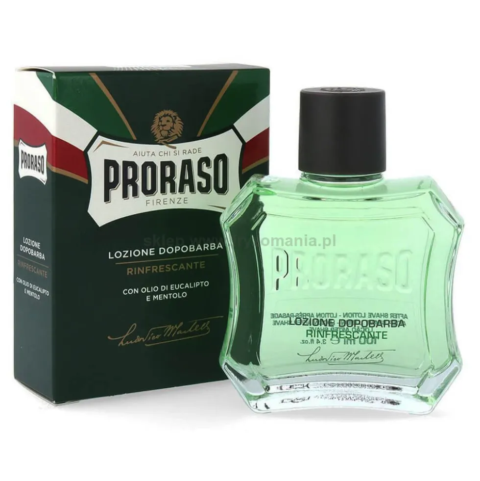 Proraso Green Aftershave Lotion po goleniu do skóry normalnej 100ml