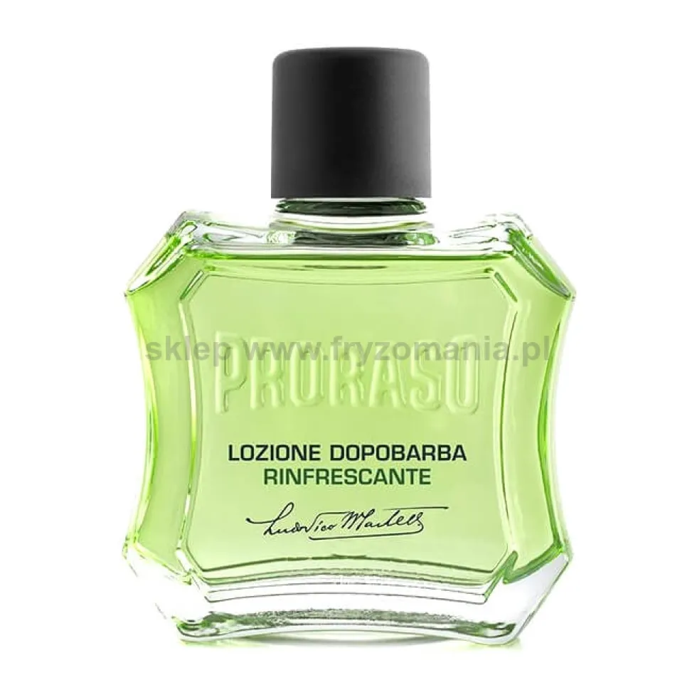 Proraso Green Aftershave Lotion po goleniu do skóry normalnej 100ml