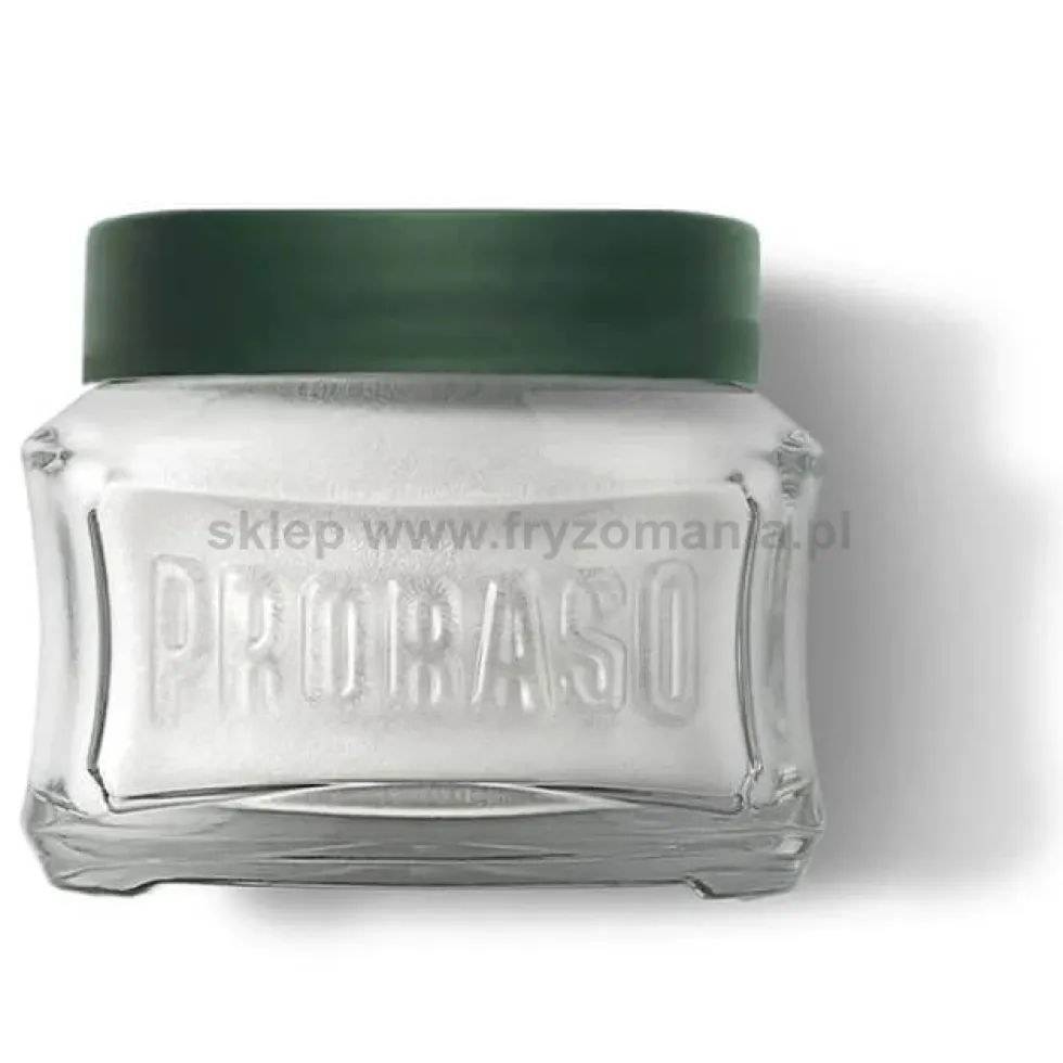 Proraso Green Pre-Shave Krem przed goleniem do wszystkich rodzajów skóry i brody 100ml
