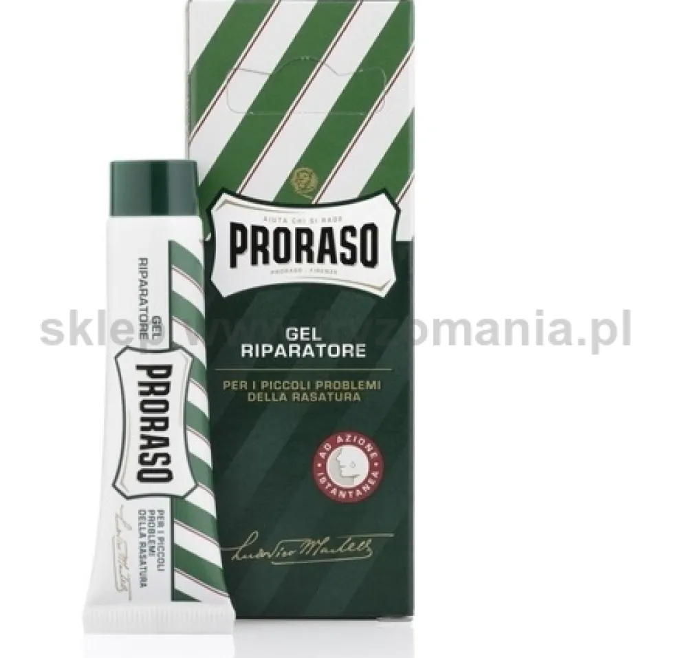 Proraso Green Repair Gel żel na skaleczenia przy goleniu 10ml
