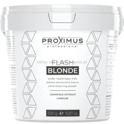 Proximus Flash Blonde Rozjaśniacz bezpyłowy do włosów 500g