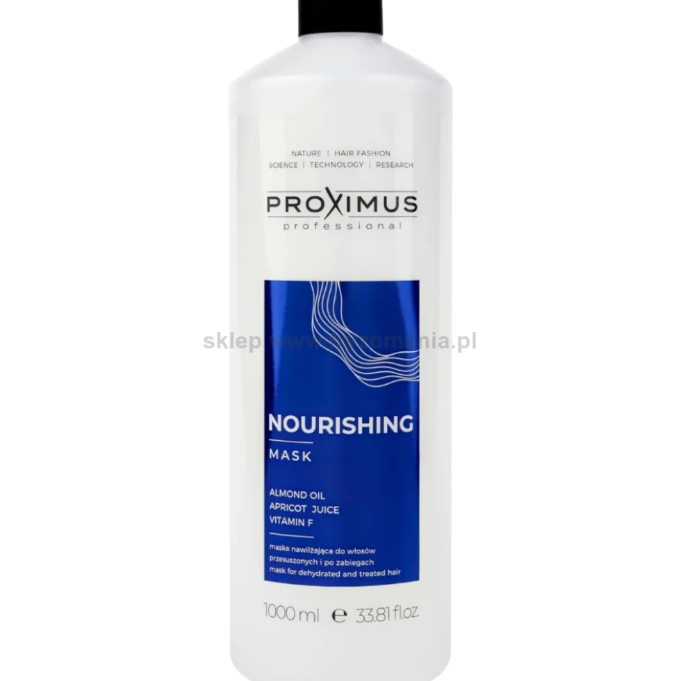 Proximus Nourishing - zestaw do włosów suchych i odwodnionych szampon i maska 2x1000ml