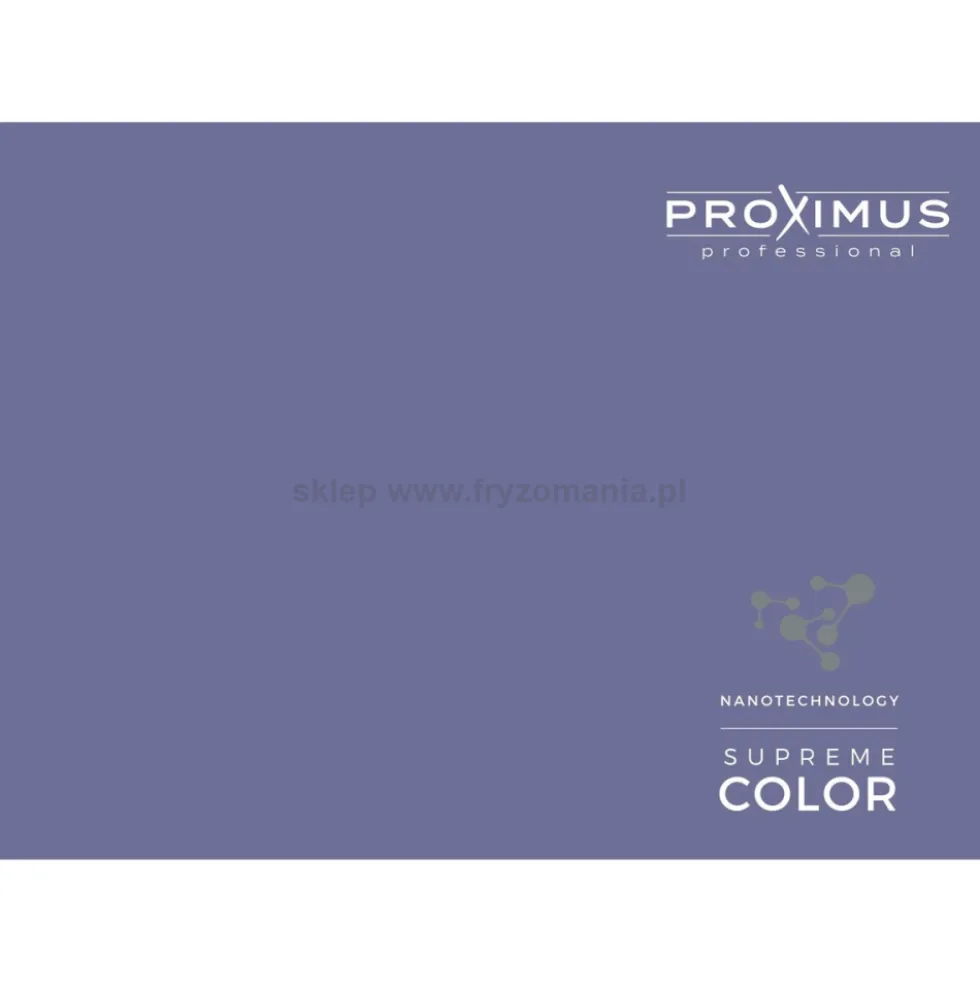 Proximus Supreme Color Nanotechnology Paleta kolorów