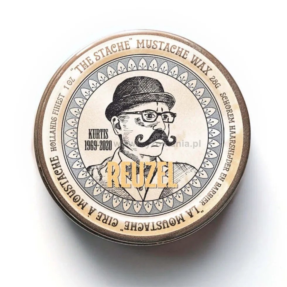 Reuzel The Stache Mustache, wosk do wąsów dla mężczyzn 28g