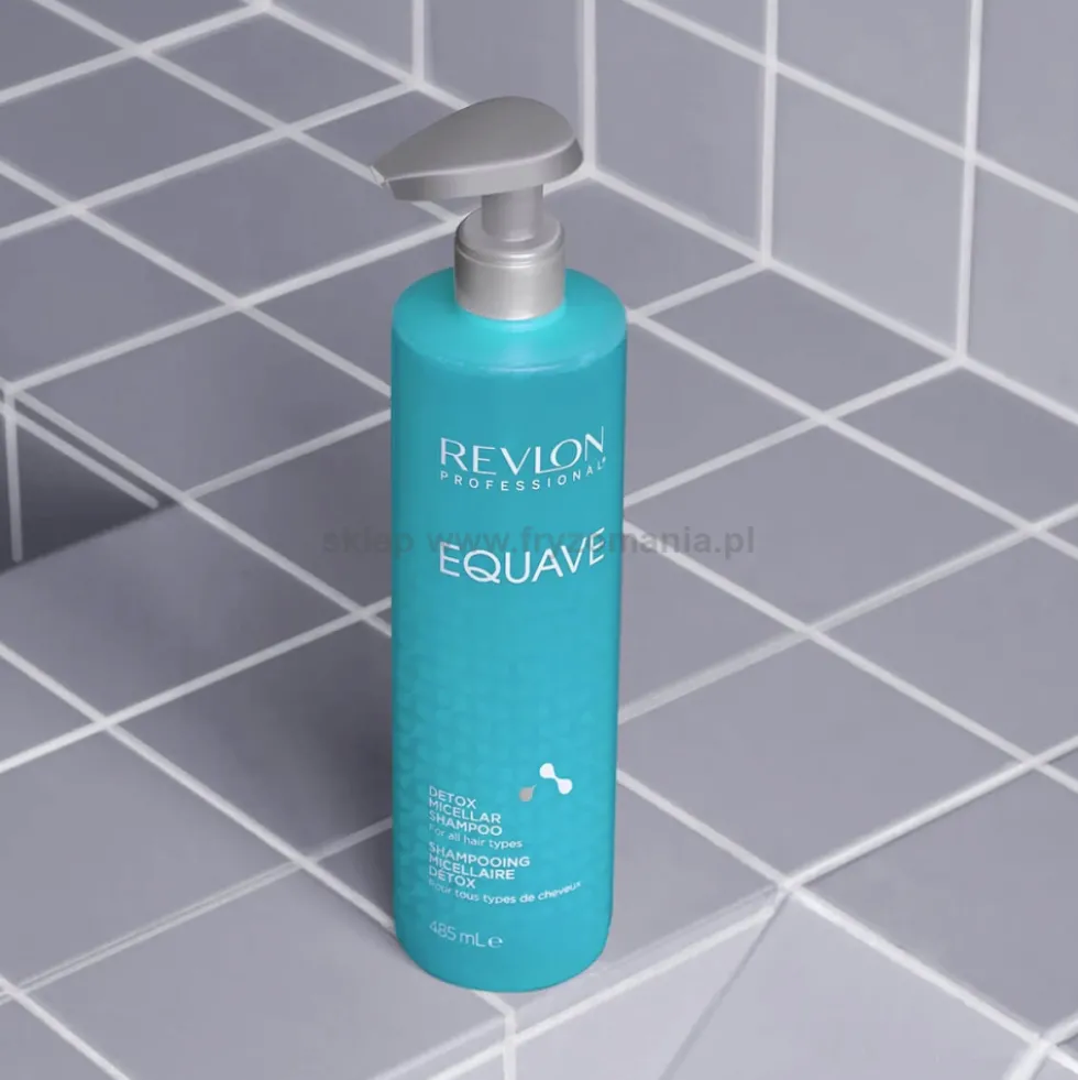 Revlon Equave Hydro, zestaw nawilżający do włosów, szampon micelarny 485ml i odżywka z keratyną 200ml