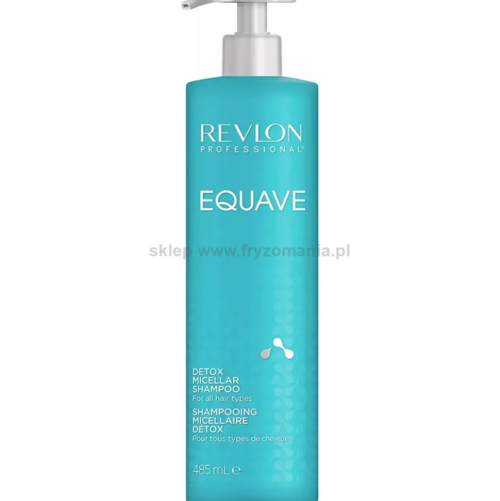 Revlon Equave Hydro, zestaw nawilżający do włosów, szampon micelarny 485ml i odżywka z keratyną 200ml