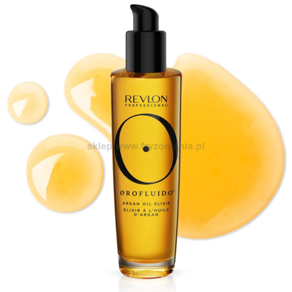 Revlon Orofluido Elixir Olejek rozświetlający włosy z arganem 85ml