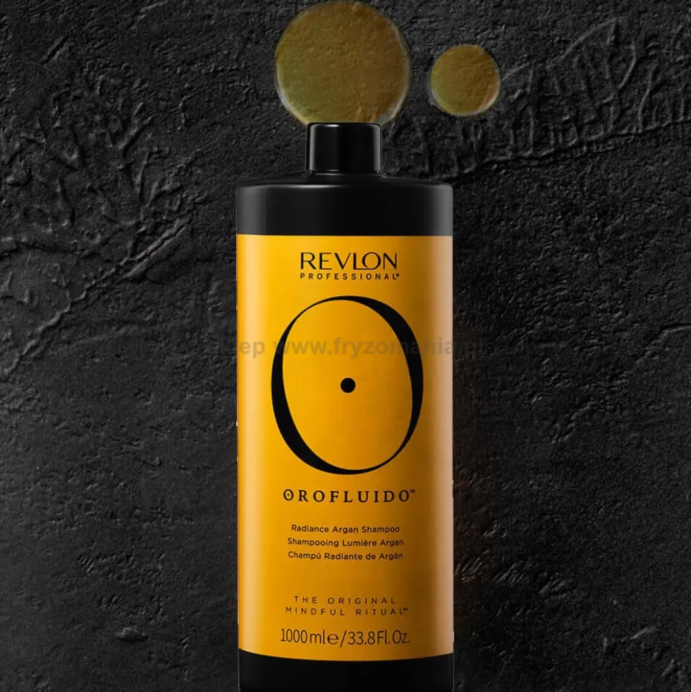 Revlon Orofluido - zestaw rozświetlający włosy szampon 1000ml i odżywka 1000ml
