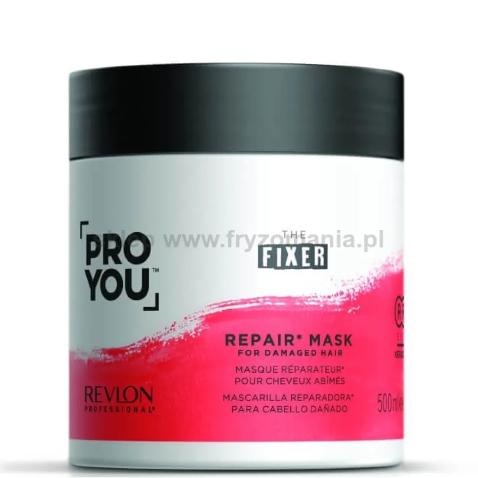 Revlon ProYou Fixer Repair - zestaw regenerujący do włosów szampon 1000ml i maska 500ml