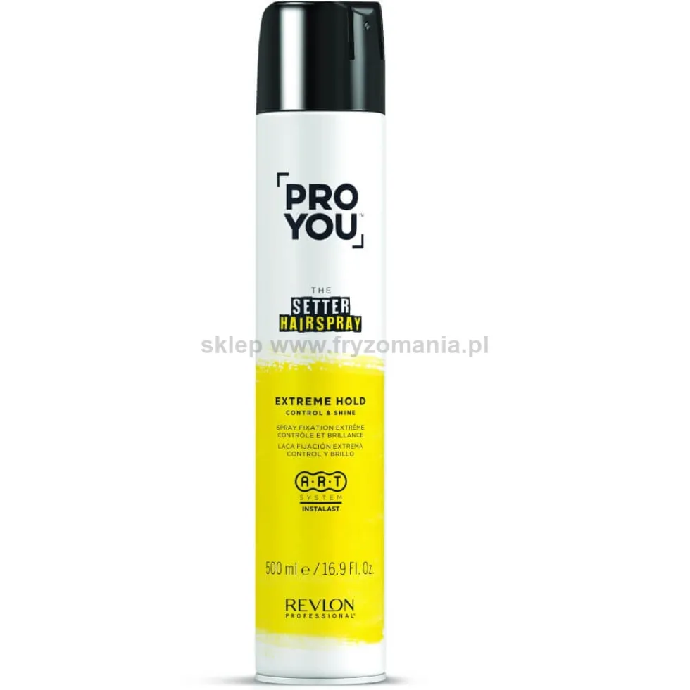 Revlon ProYou Setter Hairspray Strong Extreme lakier do włosów mocno utrwalający 500ml