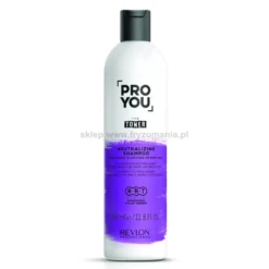 Revlon ProYou The Toner Neutralizing szampon neutralizujący do włosów blond i siwych 350ml