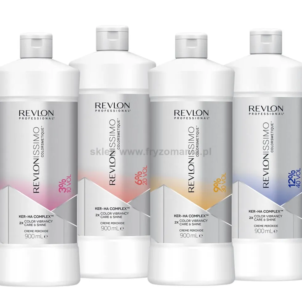 Revlon Revlonissimo Peroxide KER-HA Oksydant do farb 3%, 6%, 9%, 12% 900ml