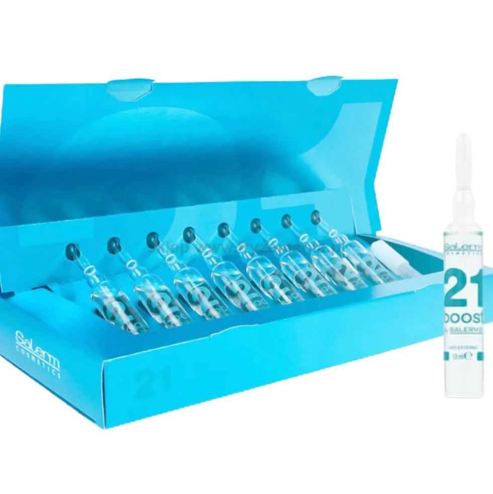 Salerm Cosmetics 21 Boost Ampułki regenerujące włosy 8x13ml