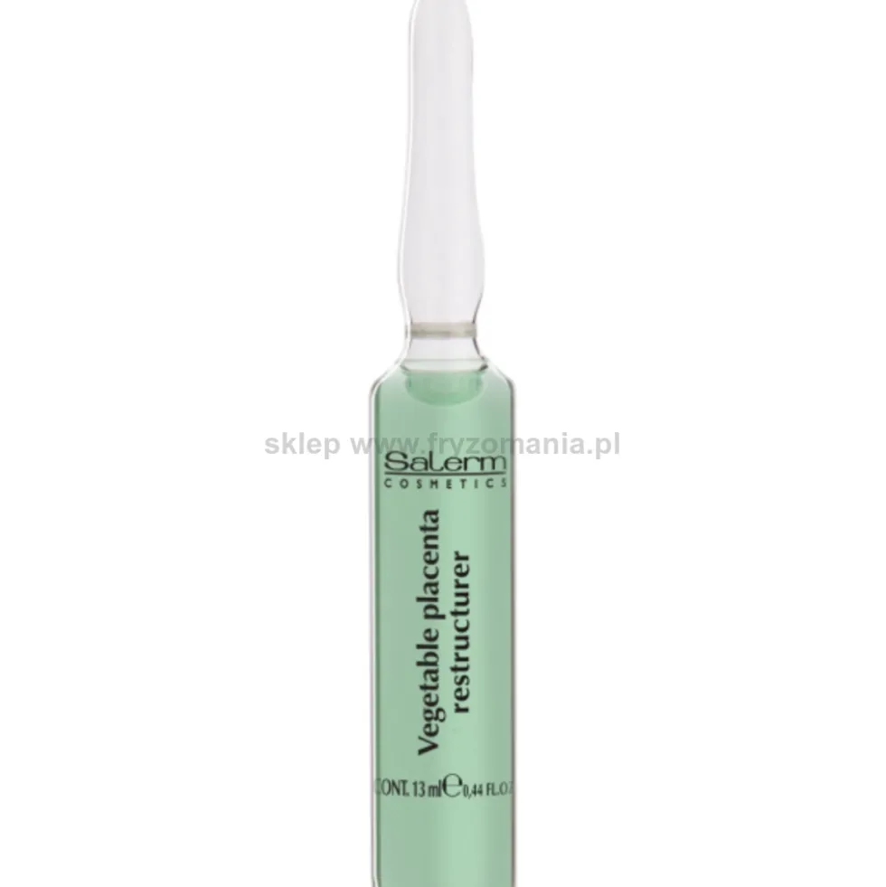 Salerm Cosmetics Vegetable Placenta Ampułki do włosów osłabionych i delikatnych 4x13ml