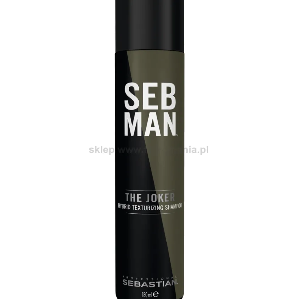 Seb Man The Joker Suchy Szampon do włosów dla mężczyzn 180ml