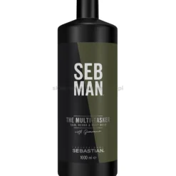 Seb Man The Multi-tasker Szampon do włosów, zarostu i ciała dla mężczyzn 1000ml