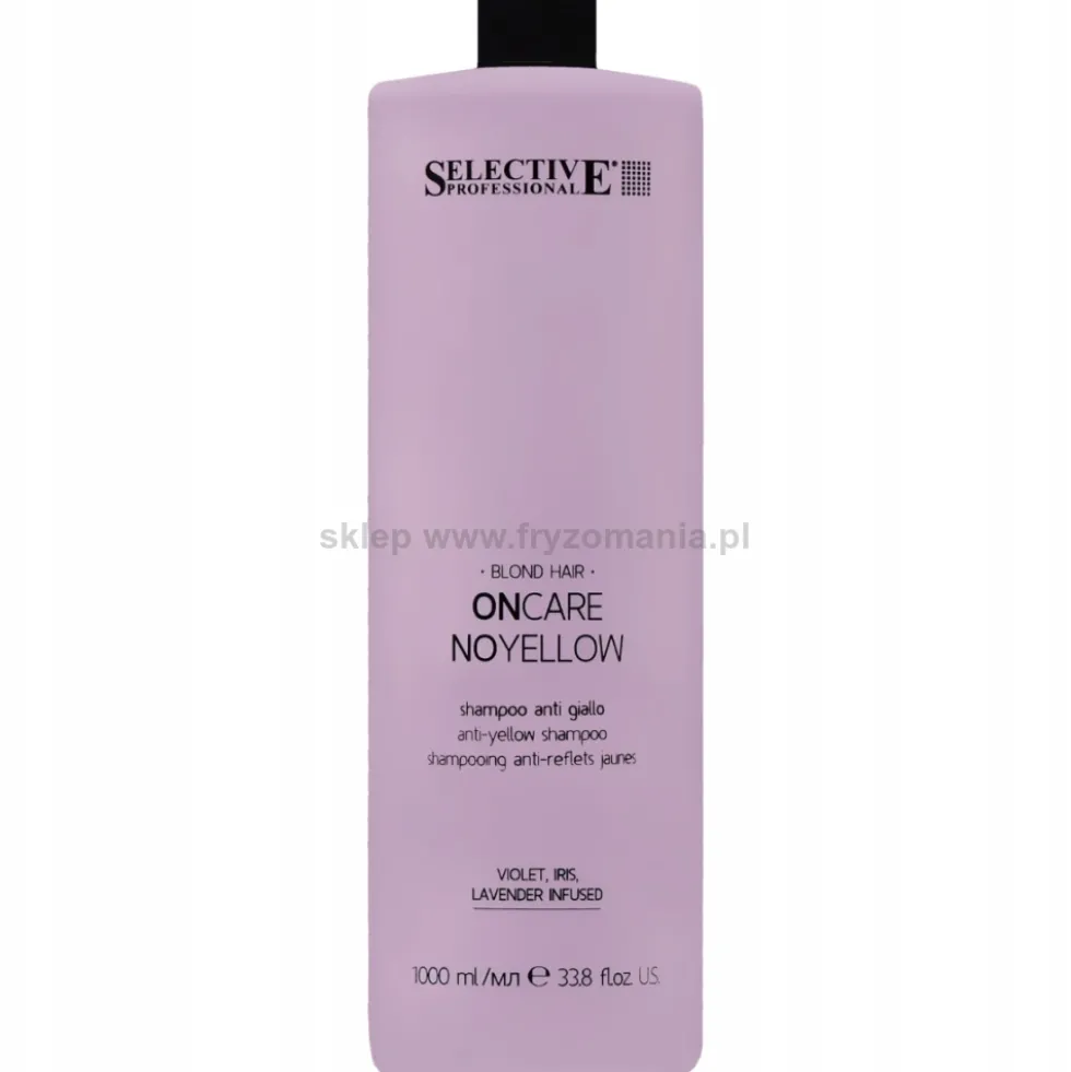Selective Professional Blond No Yellow Szampon do włosów blond, siwych i rozjaśnianych 1000ml