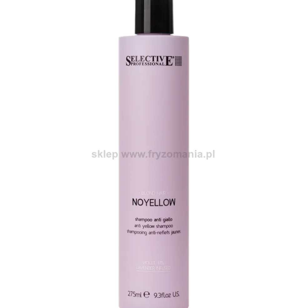 Selective Professional Blond No Yellow Szampon do włosów blond, siwych i rozjaśnianych 275ml