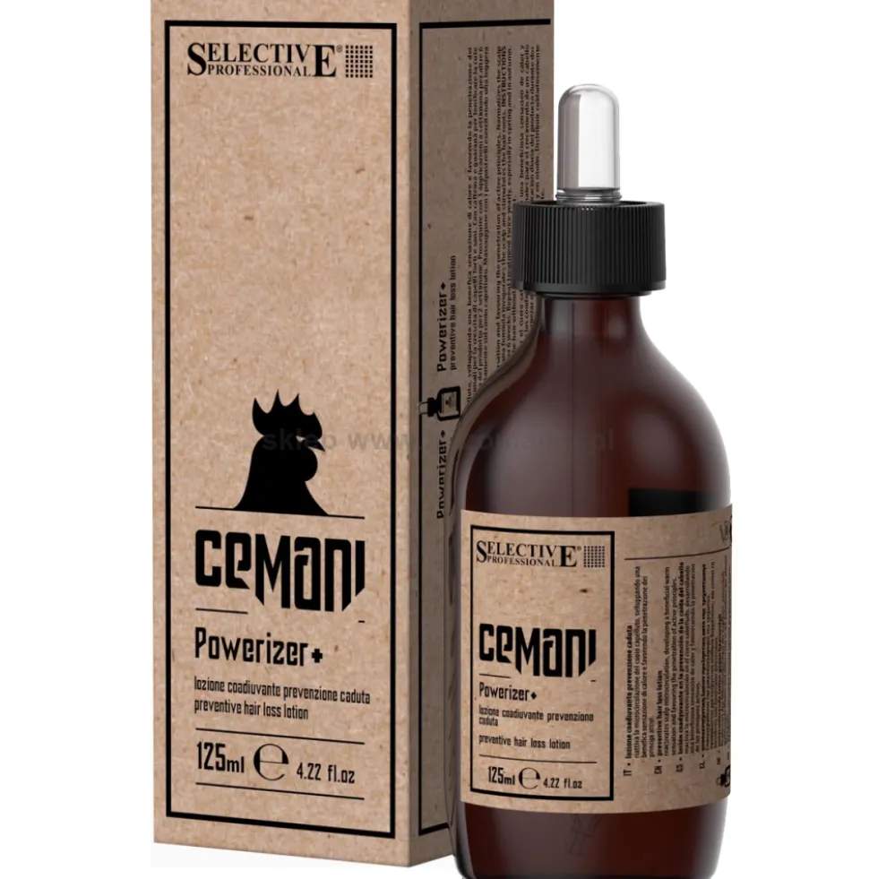 Selective Professional Cemani Powerizer+ Lotion zapobiegający wypadaniu włosów dla mężczyzn 125ml