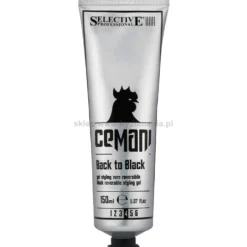 Selective Professional Cemani Back to Black Żel przyciemniający i stylizujący, odsiwiacz, średnie utrwalenie 150ml