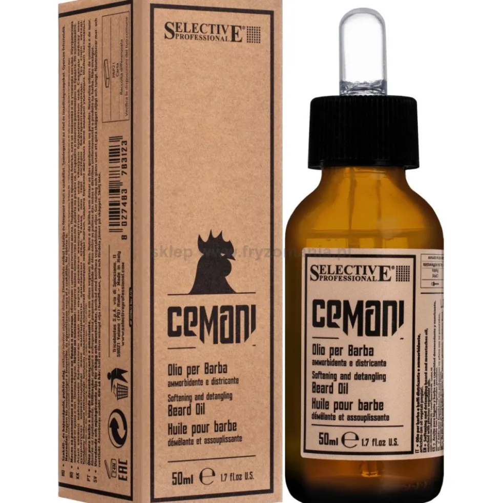 Selective Professional Cemani Beard Oil Olejek do brody 50ml