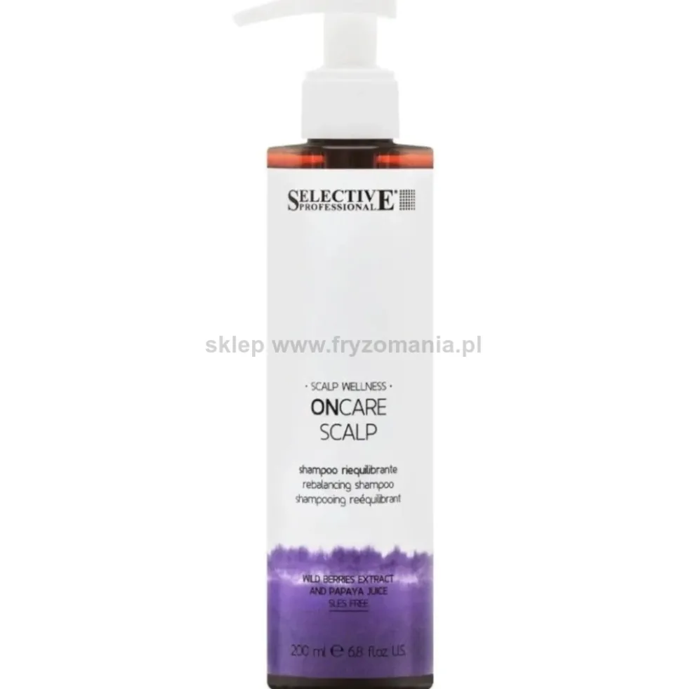 Selective Professional OnCare Scalp Rebalancing Szampon do przetłuszczającej się skóry głowy 200ml