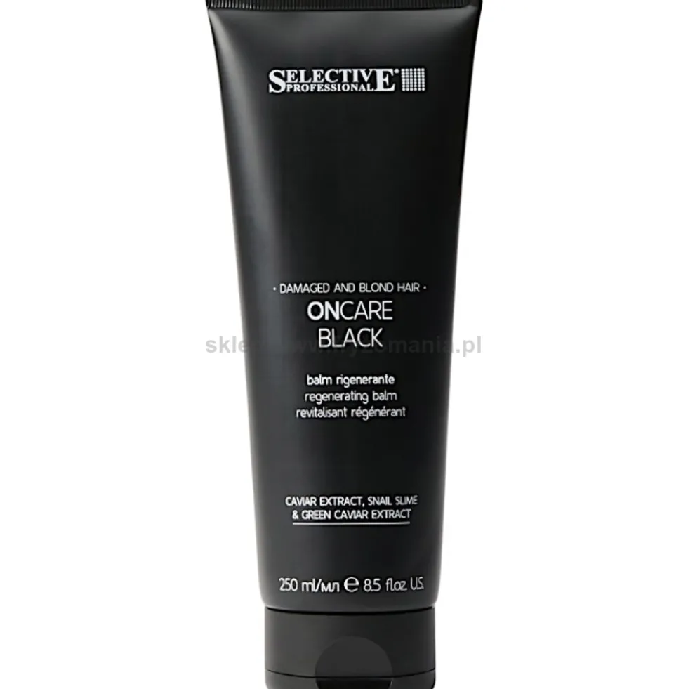 Selective Professional OnCare Black Balsam, odżywka do włosów zniszczonych i blond 250ml