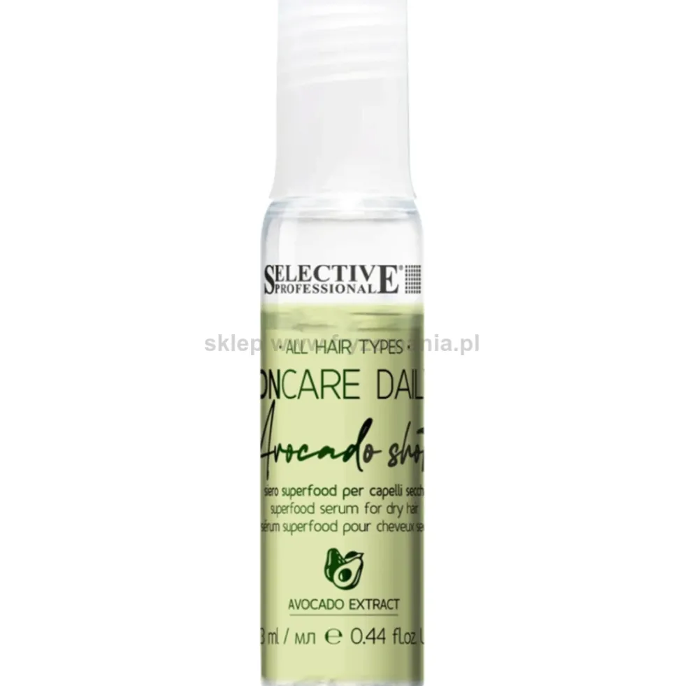 Selective Professional OnCare Daily Avocado Shot Serum do włosów suchych 12x13ml
