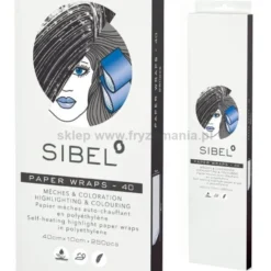 Sibel High-Light Wraps papierki do pasemek 10x40cm, 250 sztuk