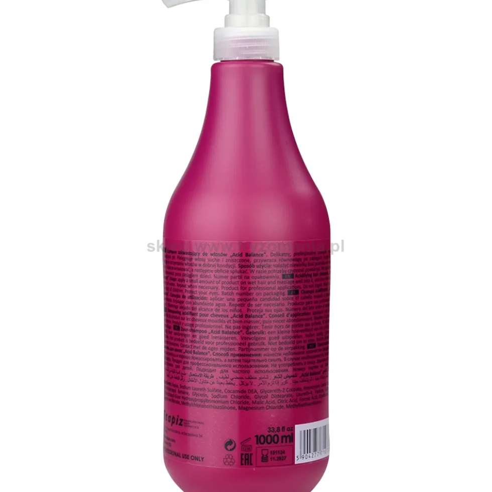 Stapiz Acid Balance szampon zakwaszający do włosów farbowanych 1000ml