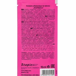 Stapiz Acid Balance Szampon zakwaszający do włosów farbowanych 15ml