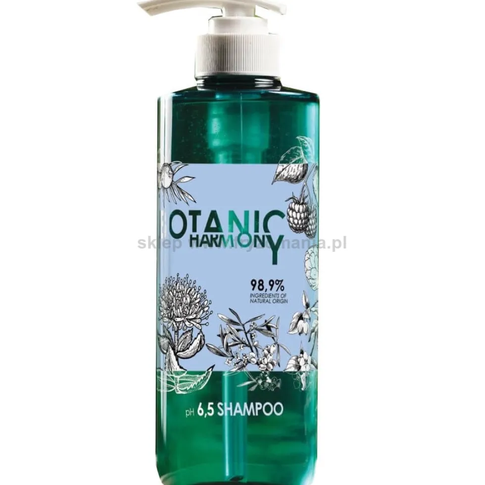 Stapiz Botanic Harmony PH 6,5 szampon oczyszczający do włosów na bazie naturalnych składników 500ml