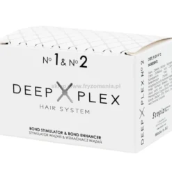 Stapiz Deep Plex No.1 & No.2 Kuracja odbudowująca do włosów, wzmacniacz 15ml + stymulator wiązań 60ml
