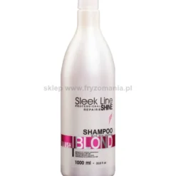 Stapiz Sleek Line Blond Blush szampon do włosów blond z różowym barwnikiem 1000ml