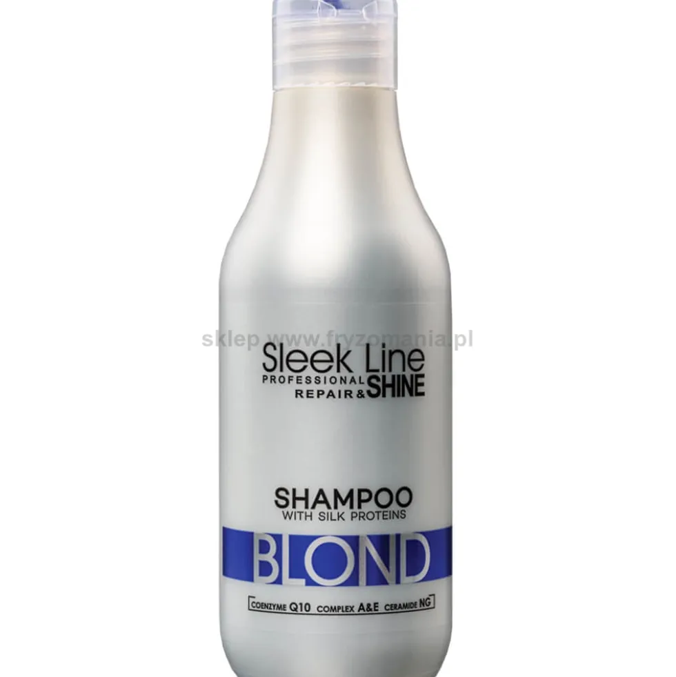 Stapiz Sleek Line Blond - zestaw neutralizujący żółte odcienie włosów, szampon 300ml i maska 250ml