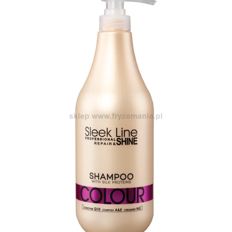 Stapiz Sleek Line Colour szampon do włosów farbowanych 1000ml