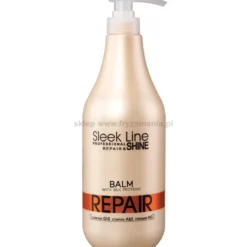 Stapiz Sleek Line Repair - zestaw regenerujący włosy szampon 1000ml, balsam 1000ml i maska 1000ml