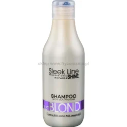 Stapiz Sleek Line Violet Blond - zestaw ochładzający kolor włosów szampon 300ml i maska 250ml