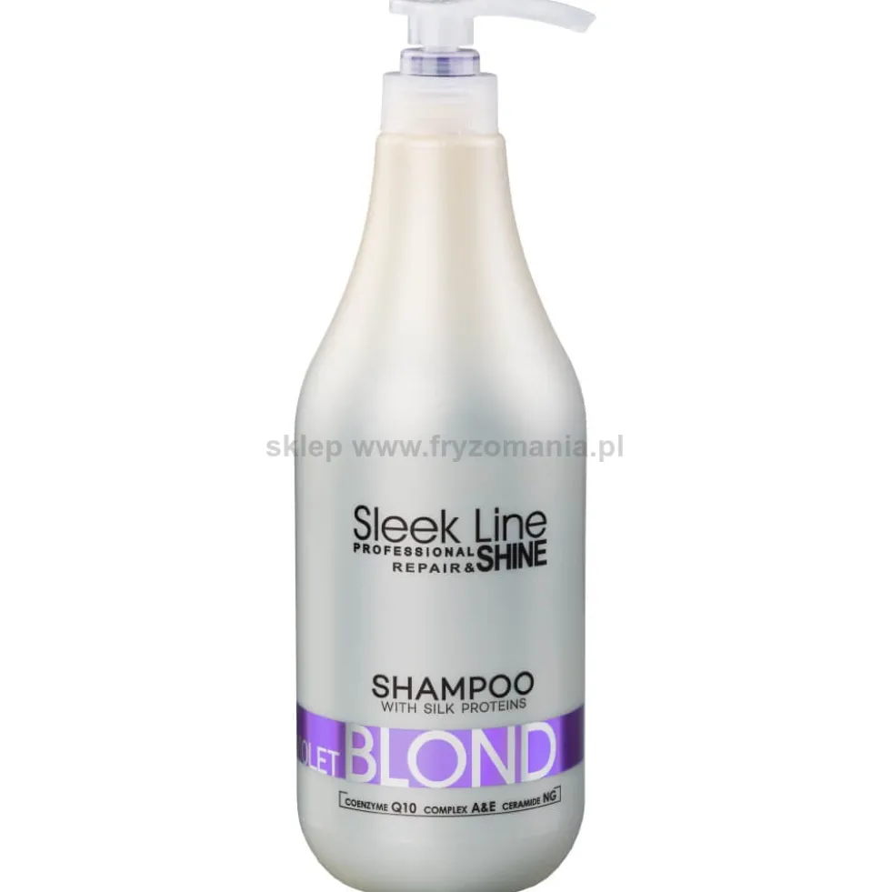 Stapiz Sleek Line Violet Blond Szampon neutralizujący do włosów blond 1000ml