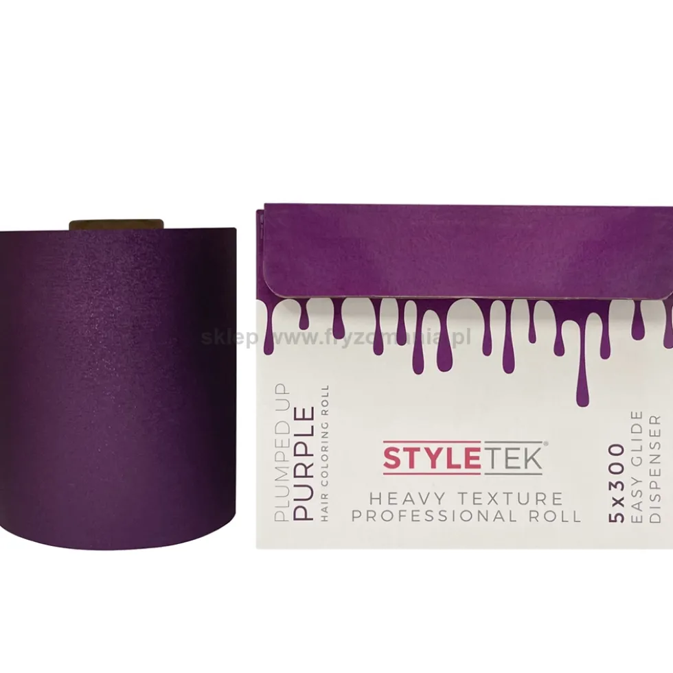 Styletek Heavy Texture Folia fryzjerska do farbowania włosów, różne kolory 91metrów