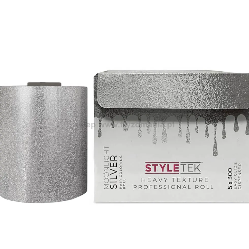 Styletek Heavy Texture Folia fryzjerska do farbowania włosów, różne kolory 91metrów