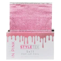 Styletek Pop-up Foil, folia do farbowania włosów, różne kolory 500szt.