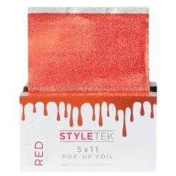 Styletek Pop-up Foil, folia do farbowania włosów, różne kolory 500szt.
