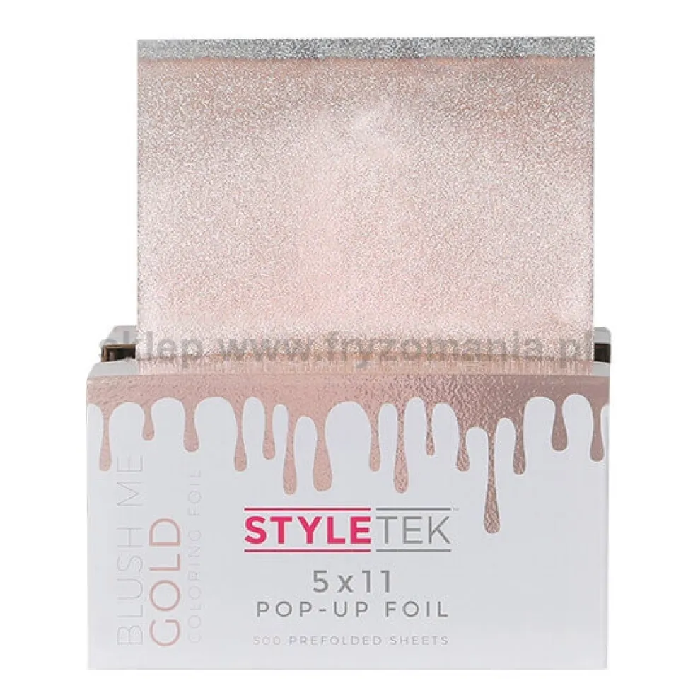 Styletek Pop-up Foil, folia do farbowania włosów, różne kolory 500szt.