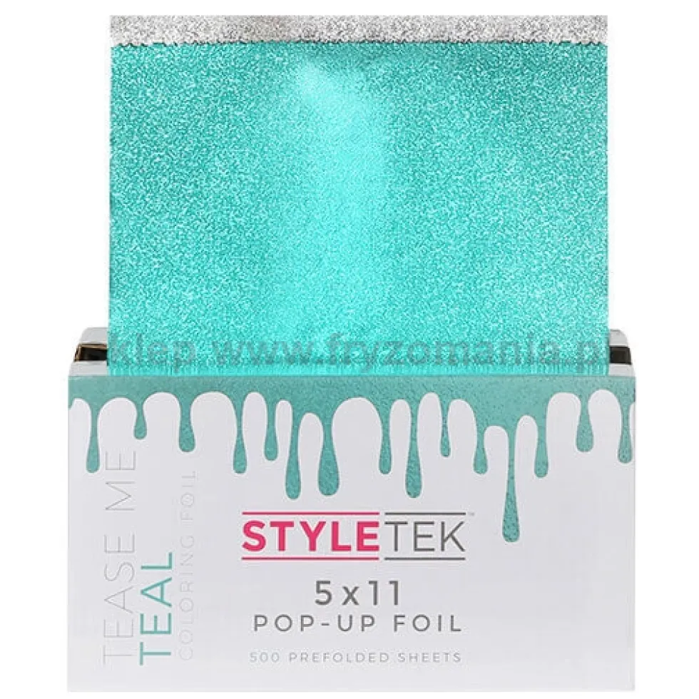 Styletek Pop-up Foil, folia do farbowania włosów, różne kolory 500szt.