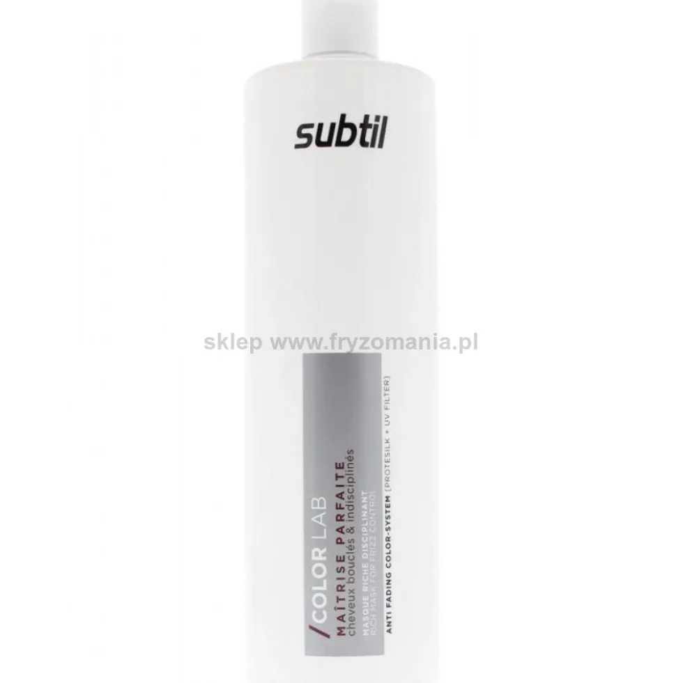 Subtil Color Lab Maitrise Parfaite Maska do włosów kręconych i niezdyscyplinowanych 1000ml