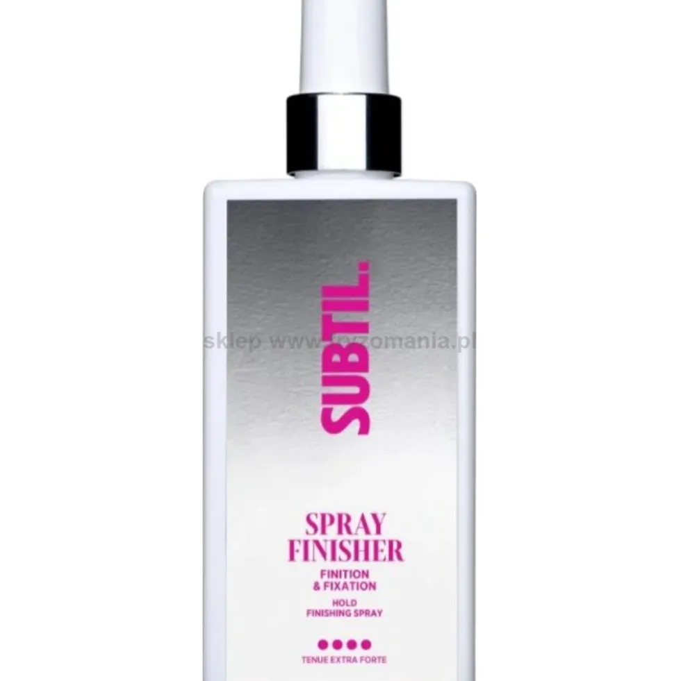 Subtil Fix&Finish Finisher Spray utrwalający i wykończeniowy do włosów, bardzo mocny 200ml