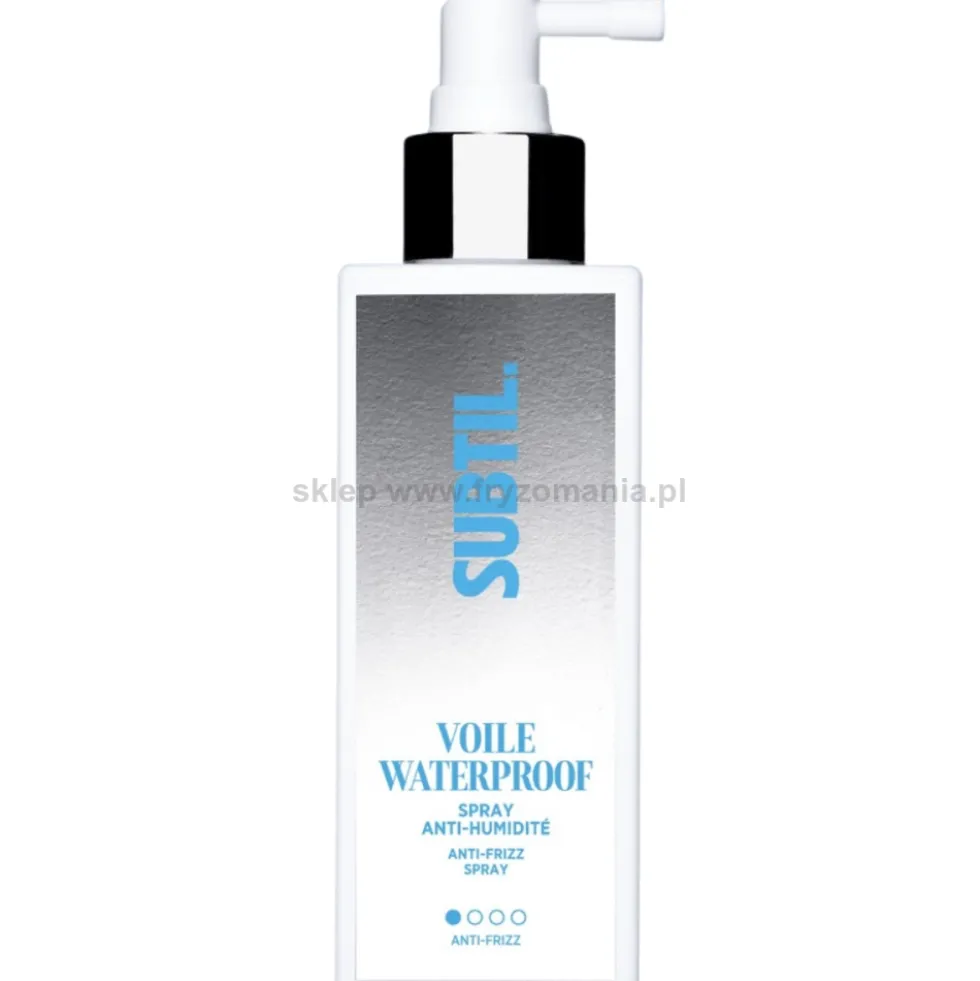 Subtil Prep&Protect Voile Waterproof Anti-frizz Spray przeciw puszeniu się włosów 125ml