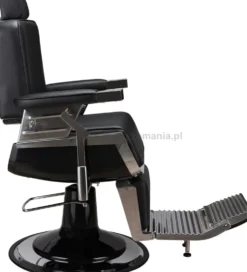 Super Salon DARK Fotel barberski, czarny dostępny w 48H