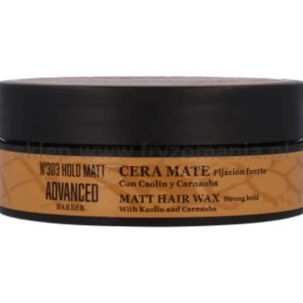 Tahe ADVANCED BARBER No303 wosk matowy do włosów mocny 100ml
